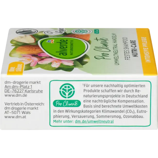 alverde NATURKOSMETIK Festes Nutri-care Shampoo 60 g