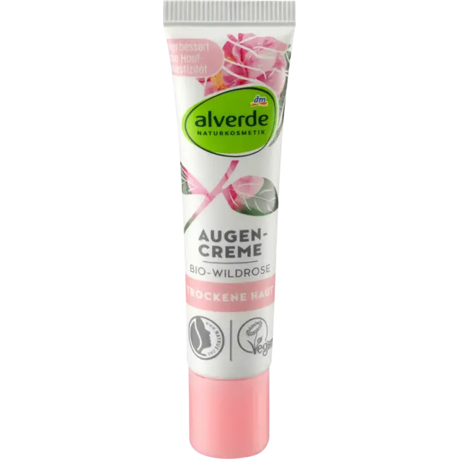 alverde NATURKOSMETIK Wildrose Oogcrème 15 ml