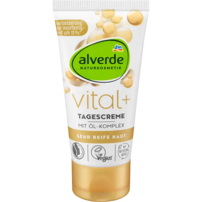 alverde NATURKOSMETIK Gezichtscrème Vital+ 50 ml