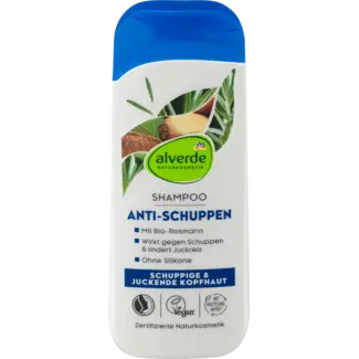 ALVERDE NATURKOSMETIK alverde NATURKOSMETIK Shampoo Anti-roos Biologische Paranoot, Biologische Rozemarijn