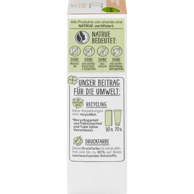 alverde NATURKOSMETIK CC Creme Perfecte Teint SPF 6 50 ml