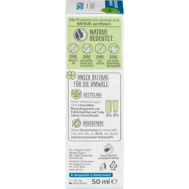 alverde NATURKOSMETIK Crèmegel Hydro 50 ml