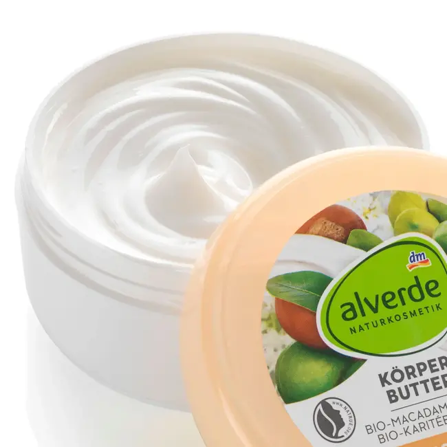 alverde NATURKOSMETIK Alverde Body Butter Macadamianoot 200 ml
