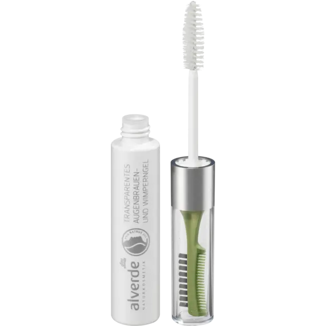 alverde NATURKOSMETIK Wenkbrauw & Wimpergel Transparant 7 ml