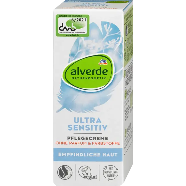 alverde NATURKOSMETIK Gezichtscrème Ultra Sensitive 50 ml