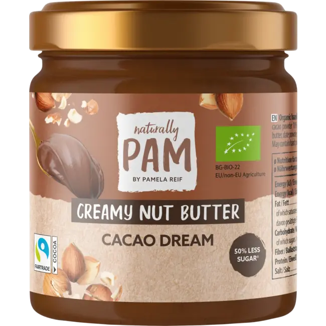 Naturally PAM Creamy Nut Butter Cacao Dream 200 g