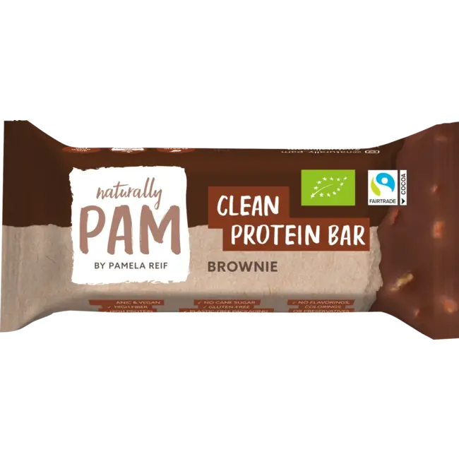 Naturally PAM Clean Protein Bar Brownie 42 g