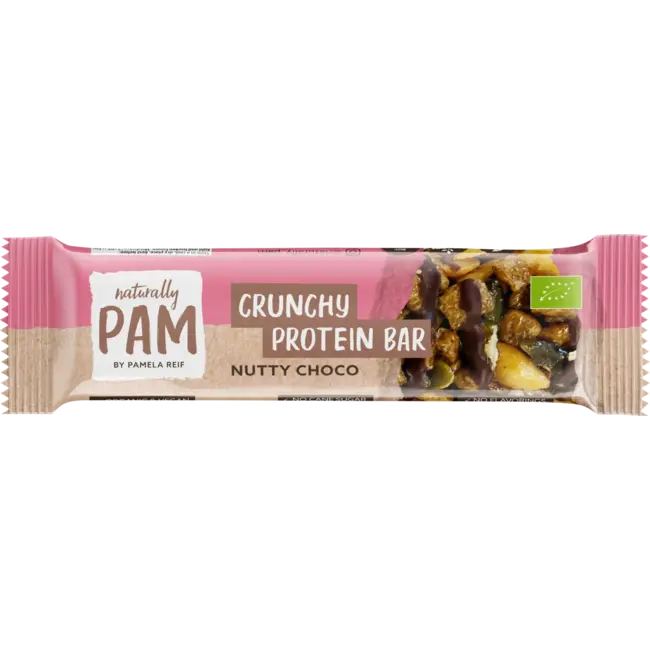 Naturally PAM Crunchy Protein Bar Nutty Choco 30 g