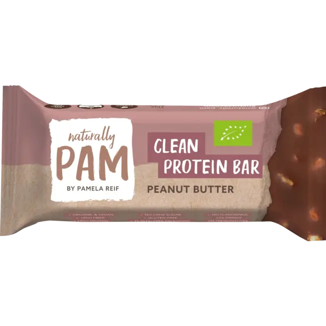 Naturally PAM Clean Protein Bar Peanut Butter 42 g