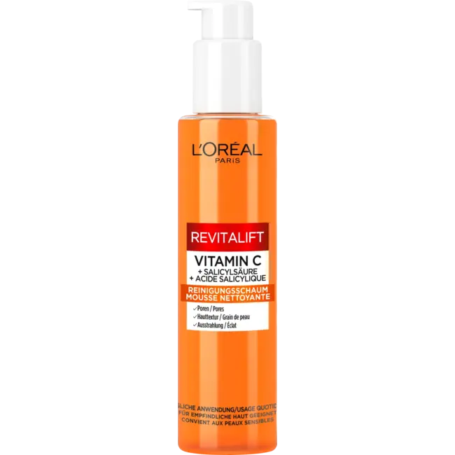 L'ORÉAL PARIS   Reinigingsschuim Revitalift Clinical Met Vitamine C 150 ml