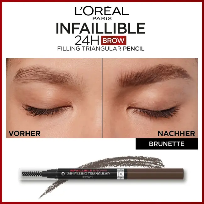 L'ORÉAL PARIS   Wenkbrauwpotlood Infaillible Brows 24H 5.0 Light Brunette 1 ml