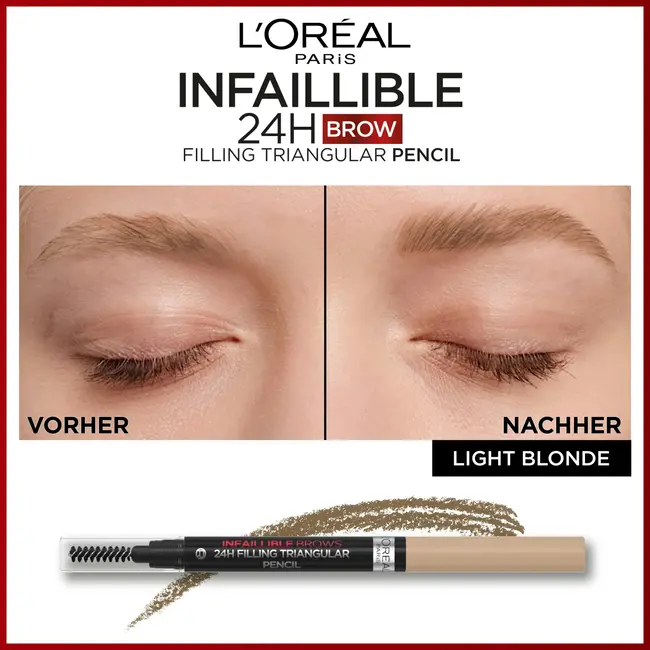 L'ORÉAL PARIS   Augenbrauenstift Infaillible Brows 24H 8.0 Licht Koel Blond 1 ml