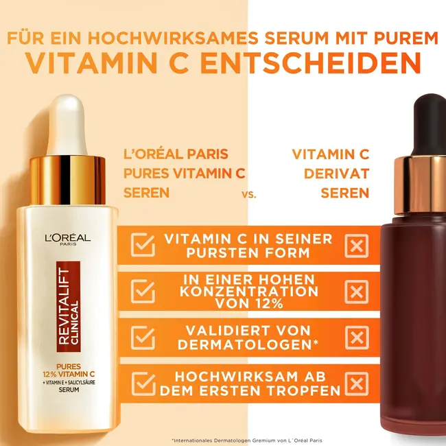L'ORÉAL PARIS   Serum Revitalift Klinische Vitamine C 30 ml