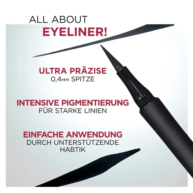 L'ORÉAL PARIS   Eyeliner Precision Felt 01 Zwart 1 St