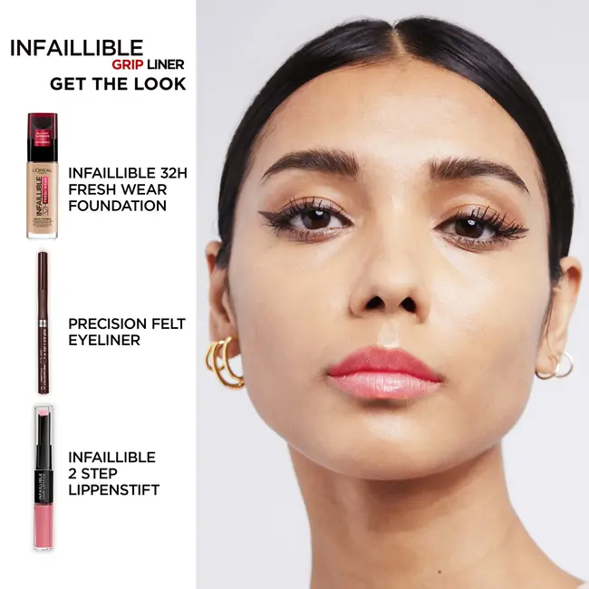 L'ORÉAL PARIS   Eyeliner Precision Felt 02 Bruin 1 St