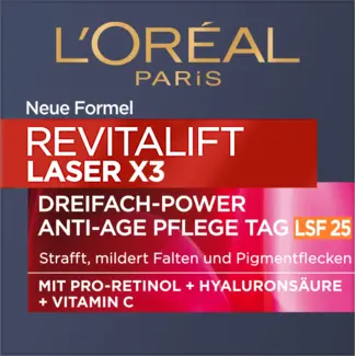 L'ORÉAL PARIS L'ORÉAL PARIS   Gezichtscrème Revitalift Laser X3 SPF 25