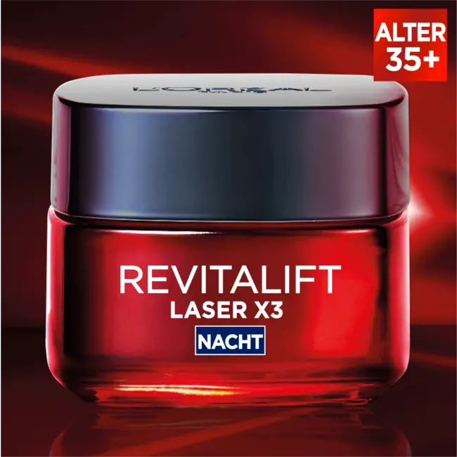 L'ORÉAL PARIS   Anti Age Nachtcreme Revitalift Laser X3 50 ml