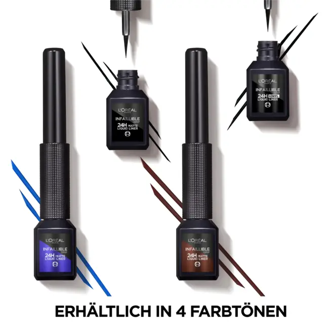 L'ORÉAL PARIS   Vloeibare Eyeliner Infaillible 24H Matte 03 Marron 3 ml