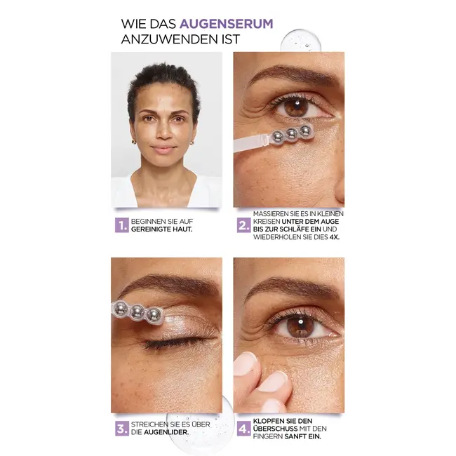 L'ORÉAL PARIS   Oogserum Revitalift Filler Hyaluron + Cafeïne 20 ml