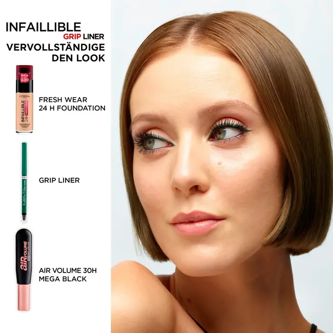 L'ORÉAL PARIS   Gel Eyeliner Infaillible Automatic 04 Bruin Denim 1 St