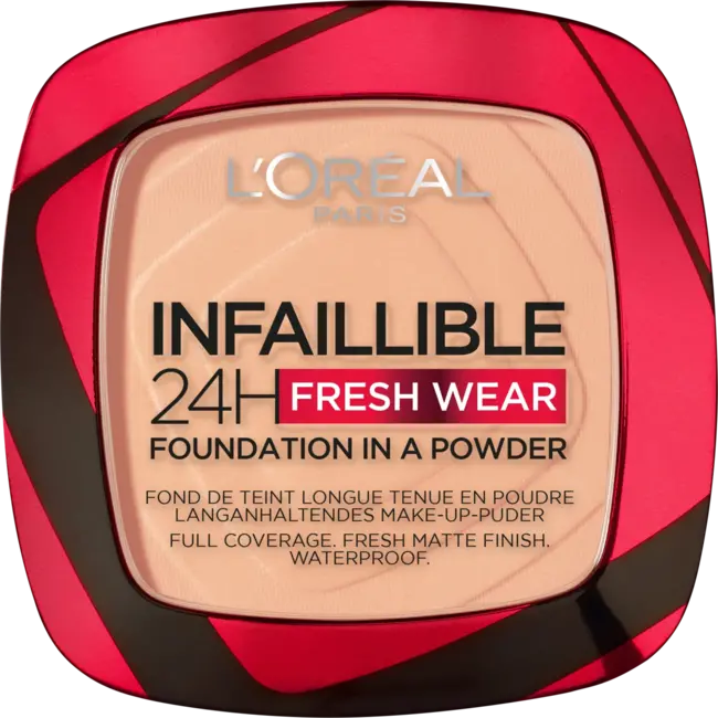 L'ORÉAL PARIS   Foundation Puder Infaillible 24H Fresh Wear 245 Golden Honey 9 g