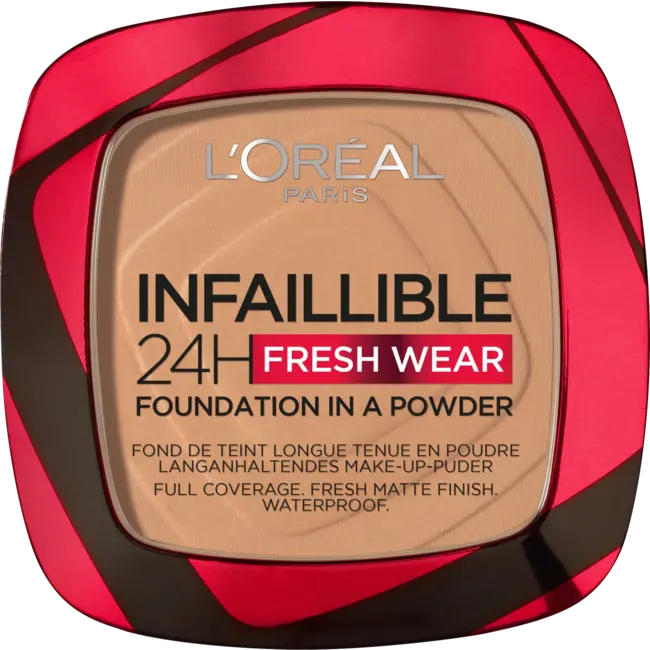 L'ORÉAL PARIS   Foundation Puder Infaillible 24H Fresh Wear 260 Golden Sun 9 g