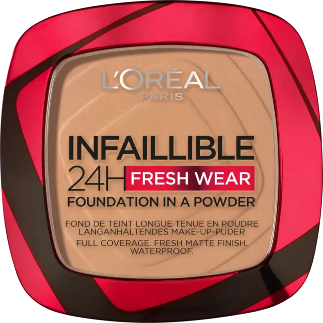 L'ORÉAL PARIS   Foundation Puder Infaillible 24H Fresh Wear 260 Golden Sun 9 g