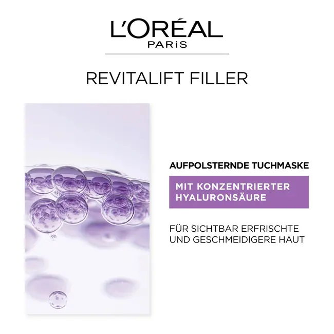 L'ORÉAL PARIS   Doekmasker Revitalift Filler 30 g
