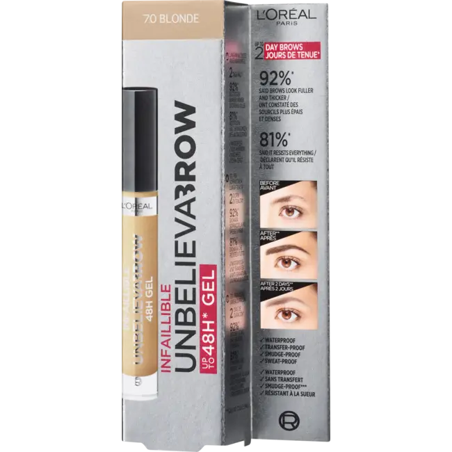 L'ORÉAL PARIS   Augenbrauengel Infaillible Unbelieva Brow 48H 7.0 Blond 5 ml