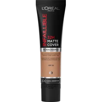 L'ORÉAL PARIS L'ORÉAL PARIS   Foundation Infaillible 32H Matte Cover 300 Ambre/amber