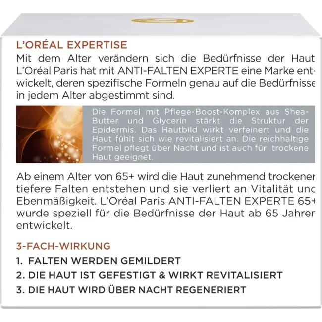 L'ORÉAL PARIS   Anti Rimpel Nachtcrème Expert 65+ 50 ml