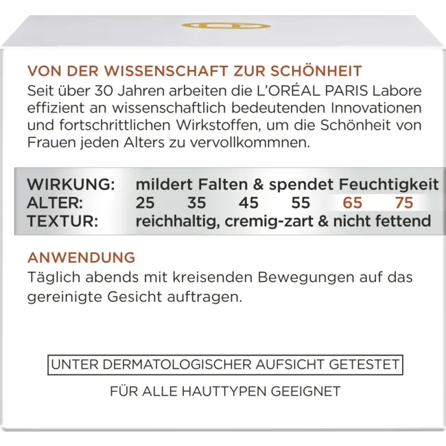 L'ORÉAL PARIS   Anti Rimpel Nachtcrème Expert 65+ 50 ml