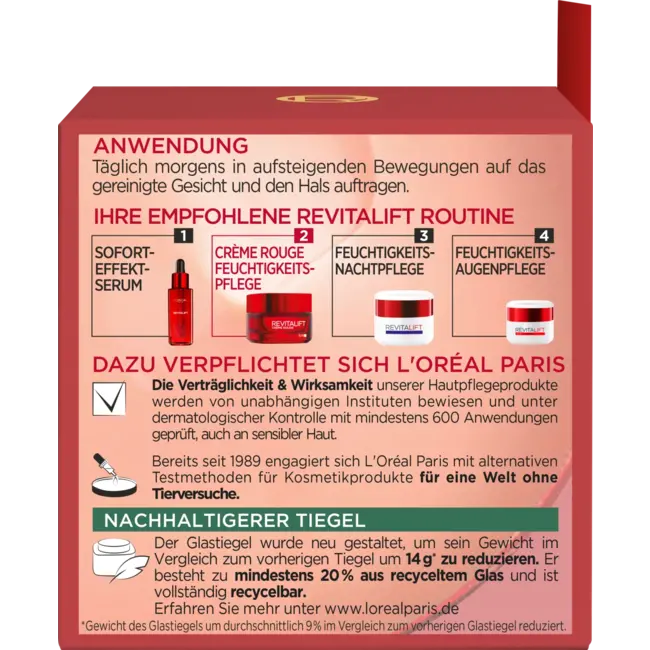 L'ORÉAL PARIS   Gezichtscrème Revitalift Crème Rouge 50 ml