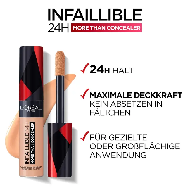 L'ORÉAL PARIS   Concealer Infaillible 24u Meer Dan 320 Porselein 11 ml
