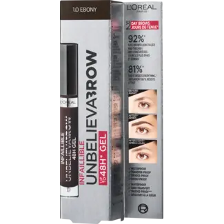 L'ORÉAL PARIS L'ORÉAL PARIS   Augenbrauengel Infaillible Unbelieva Brow 48H 1.0 Ebony