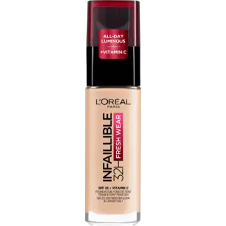 L'ORÉAL PARIS L'ORÉAL PARIS   Foundation Infaillible 32H Fresh Wear, 20 Ivory, LSF 25