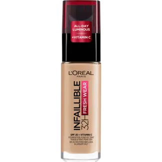 L'ORÉAL PARIS L'ORÉAL PARIS   Foundation Infaillible 32H Fresh Wear, LSF25, 125 Natural Rose
