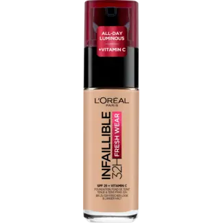 L'ORÉAL PARIS L'ORÉAL PARIS   Foundation Infaillible 32H Fresh Wear 145 Rose Beige, LSF 25