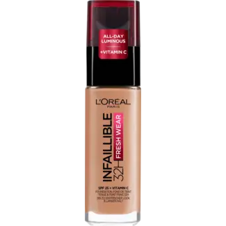 L'ORÉAL PARIS L'ORÉAL PARIS   Foundation Infaillible 32h Fresh Wear, 300 Amber, LSF 25