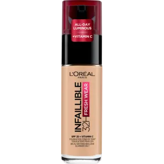 L'ORÉAL PARIS L'ORÉAL PARIS   Foundation Infaillible 32H Fresh Wear, 120 Vanille, LSF 25