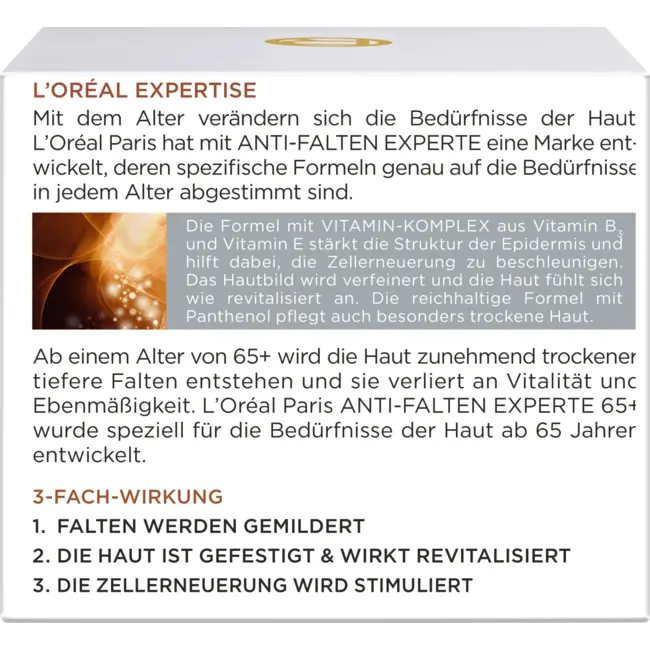 L'ORÉAL PARIS   Antirimpel Gezichtscrème Expert 65+ 50 ml