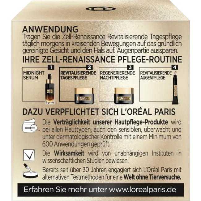 L'ORÉAL PARIS   Gezichtscrème Age Perfect Celrenaissance 50 ml