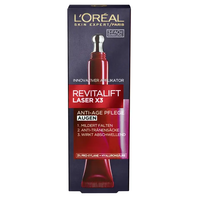 L'ORÉAL PARIS Anti Age Oogcrème Revitalift Laser X3 15 ml