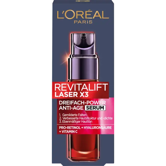 L'ORÉAL PARIS Anti Age Serum Revitalift Laser X3 30 ml