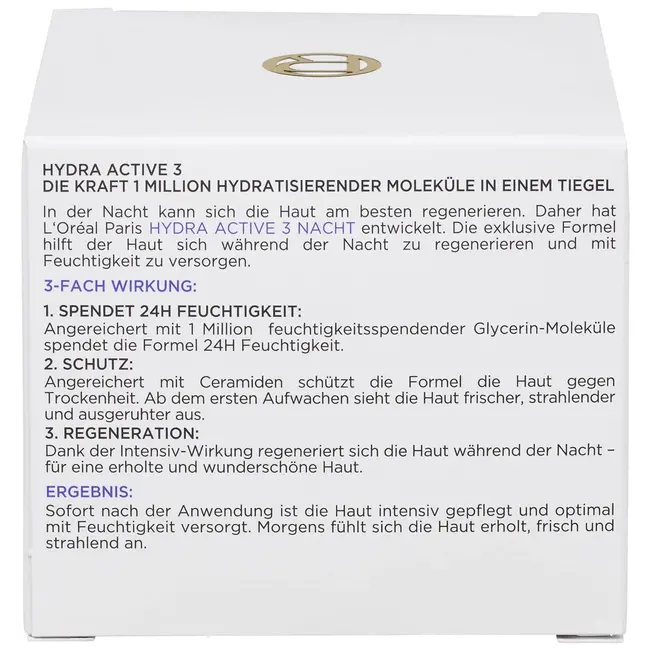 L'ORÉAL PARIS Nachtcrème Hydra Active 3 50 ml