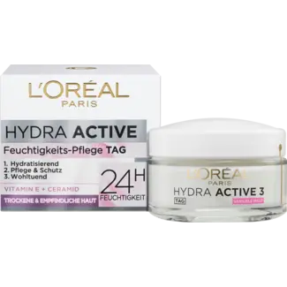 L'ORÉAL PARIS L'ORÉAL PARIS Gezichtscrème Hydra Active 3 Droge Gevoelige Huid