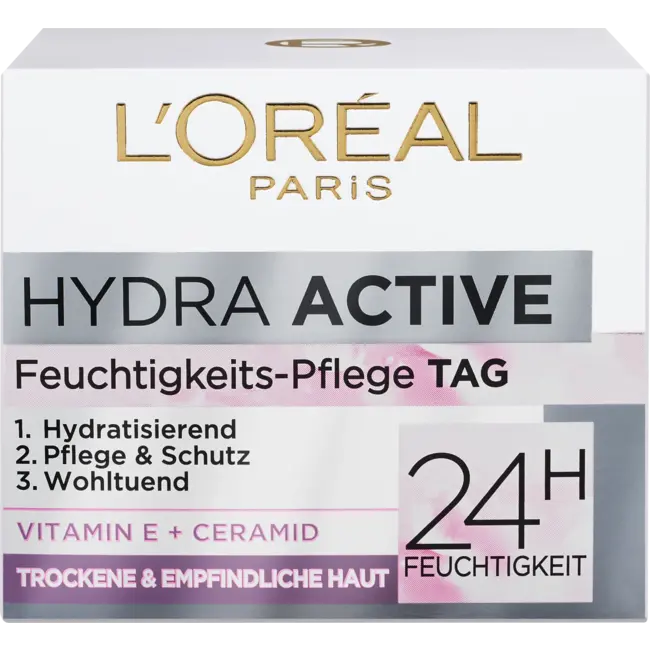L'ORÉAL PARIS Gezichtscrème Hydra Active 3 Droge Gevoelige Huid 50 ml
