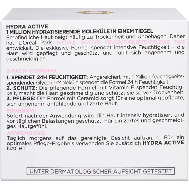 L'ORÉAL PARIS Gezichtscrème Hydra Active 3 Droge Gevoelige Huid 50 ml
