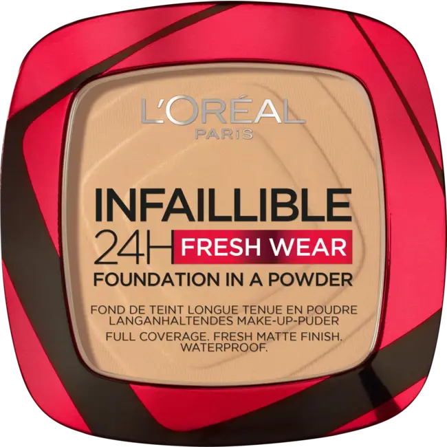 L'ORÉAL PARIS Foundation Powder Infaillible 24H Fresh Wear 200 Golden Sand 9 g