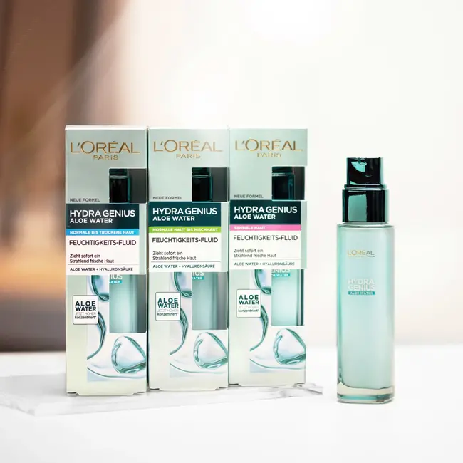 L'ORÉAL PARIS Hydra Genius Fluid Gezichtscrème Normale Tot Gecombineerde Huid 70 ml